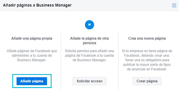 anadir-pagina-principal-facebook-business-manager
