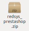 Archivo ZIP de redsys para Prestashop